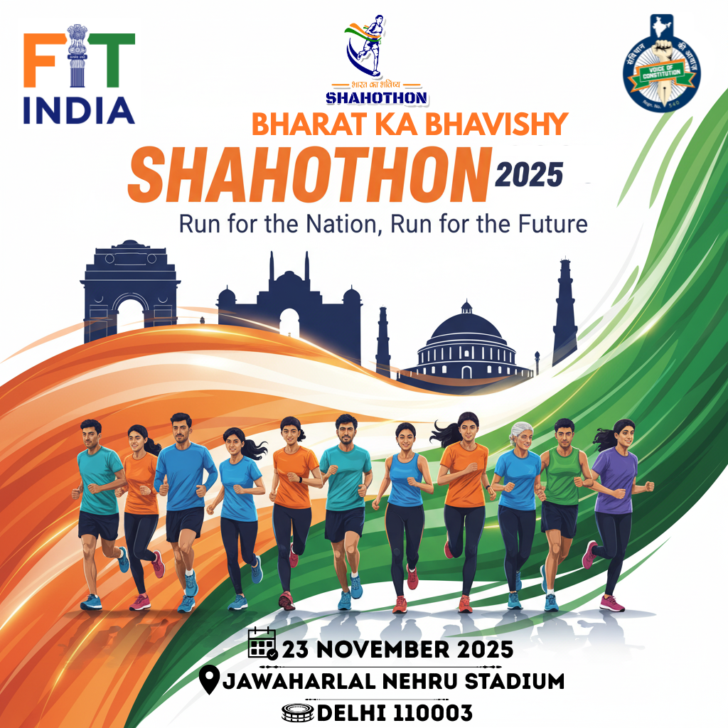 Half Marathon in Delhi 2025: Join Shahothon and Celebrate the Spirit of ‘Bharat Ka Bhavishy’