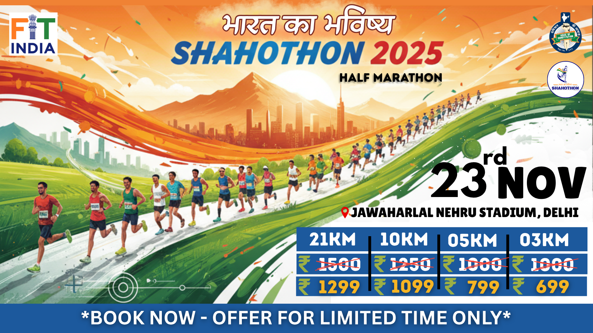 Youth Power in Motion: How the Half Marathon — Bharat Ka Bhavishy: Shahothon 2025 Is Fueling Patriotism and Fitness Among India’s Youth