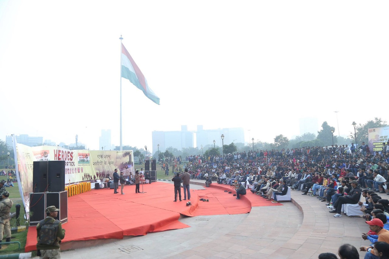 Public event supporting justice and constitutional equality