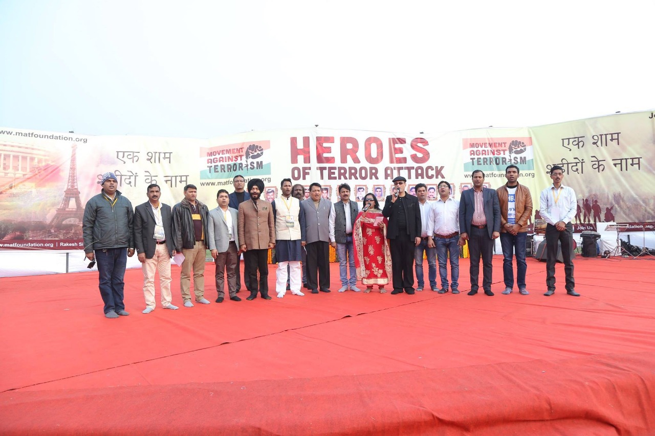 Movement highlighting constitutional values and honoring fallen heroes